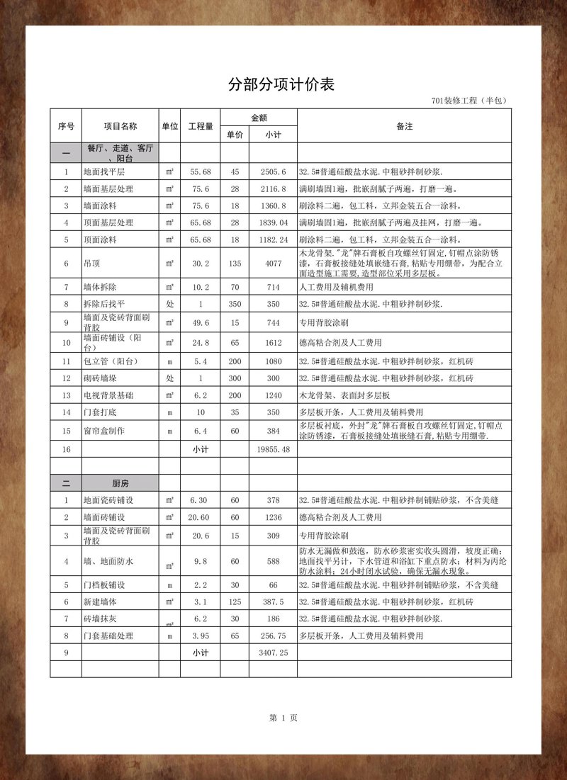 装修报价背后的秘密：如何让预算更清晰